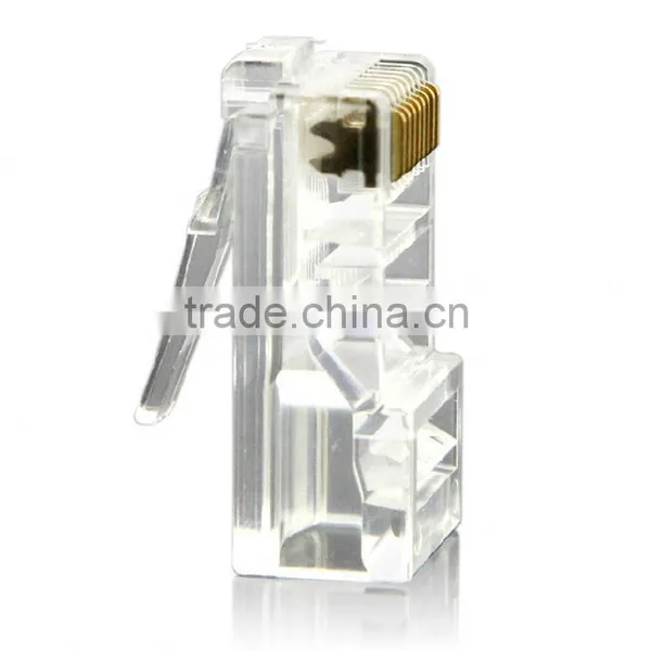 Durable With Thick Piece of Gold Cat5e RJ45 Plug photo-5