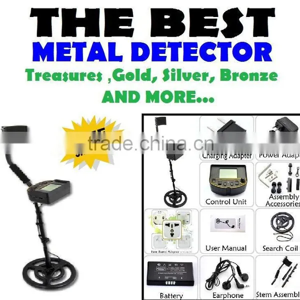 Free Shipping FOR PL2 or MD5008 Cheap Military Gold Metal Detector photo-5