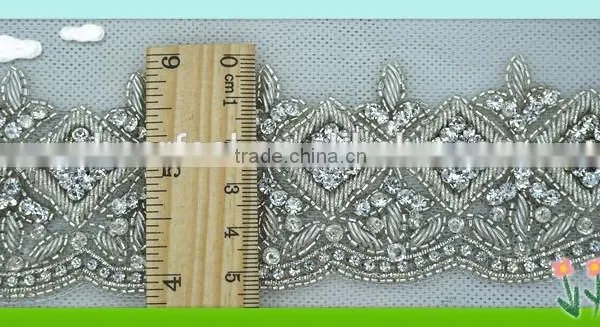 Guangzhou Garment Accessories and Beaded Trims for Wedding Dress photo-3