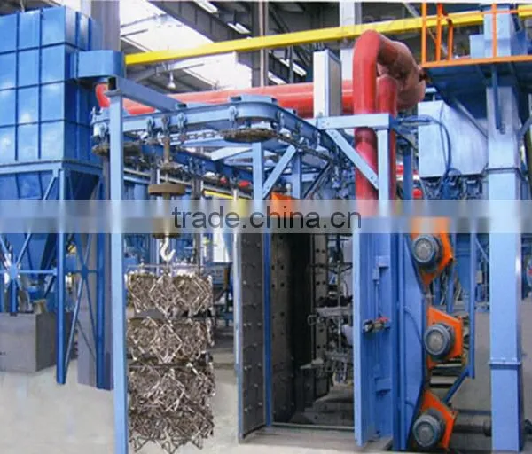 Overhead Rail Shot Blast Machine/shot Blasting Equipment photo-6