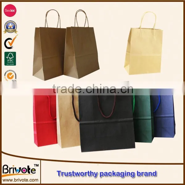 Starbucks Kraft Paper Bag Kraft Paper Bread Bag Kraft Paper Pouches Standup Bags photo-4