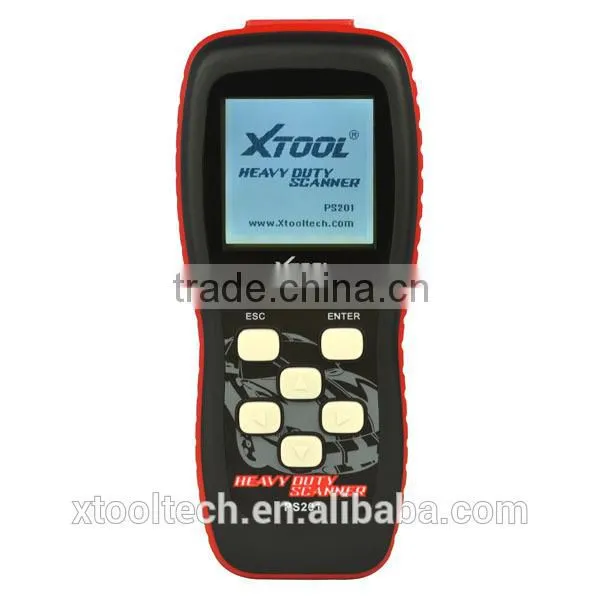 2015 Newly PS201 Truck Code Reader OBD2 Auto Scanner for Heavy Duty Diesel Vehicles 6/9 Pin photo-2