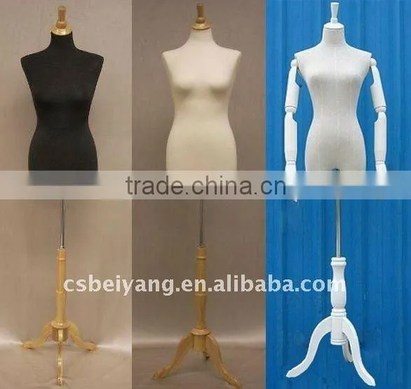 Fiberglass Half Body Torso Manikin