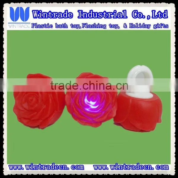 Red rose led ring light