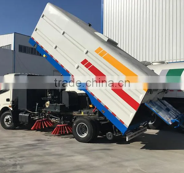 High Performance Dongfeng 4cbm Road Cleaning Truck photo-3