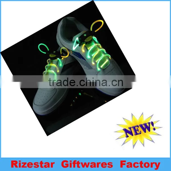 Led Fiber Optic Shoelaces