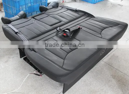 T5 Caravelle Rear Seat Conversion Customized Sofa Bed--Grey photo-4