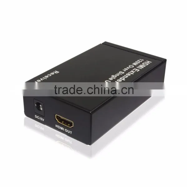 HDMI Extender Over Cat6x1 Cat5ex1 1080p up to 120M 50 Watt fm Transmitter for Hot Video Player photo-3
