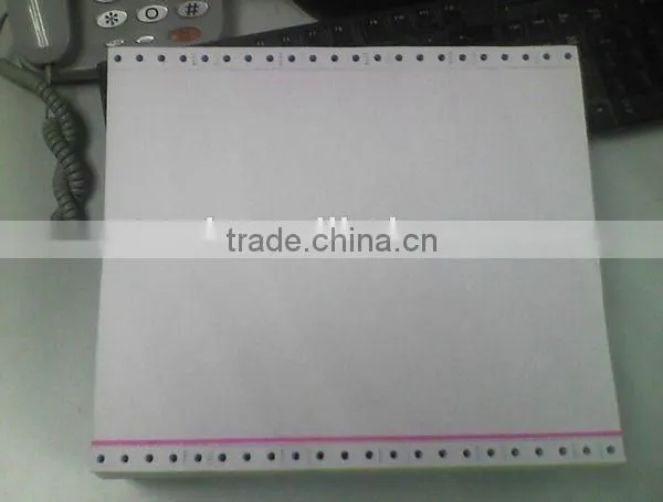 Perforate 9 1/2 Carbonless Paper NCR Sale With Low Price High Quality photo-4