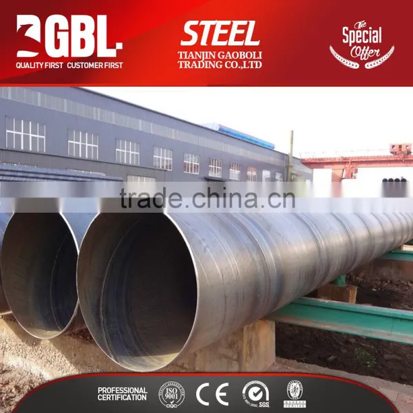 Spiral Welded Carbon Steel Pipe Piling Steel Pipe Sizes photo-2