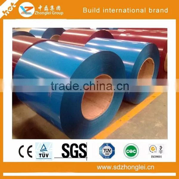 High Quality Hot Sale PPGI Pre-painted Galvanized Steel Coil Red Color photo-6