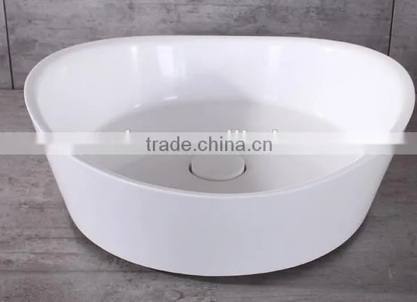 Modern Style Cabinet Wash Basins,artificial Stone Resin Basin ,Wall Mounted Acrylic Solid Surface Wash Basin photo-4