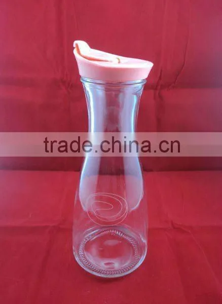 Glass Juice Jar,milk Bottle With Plastic Cap