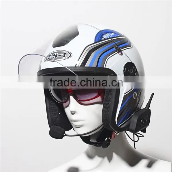 Factory!V4 Motorcycle Wireless Bluetooth Headset Intercom 4 Way Full-duplex Walkie Talkie With Waterproof and Noies Cancellation photo-2