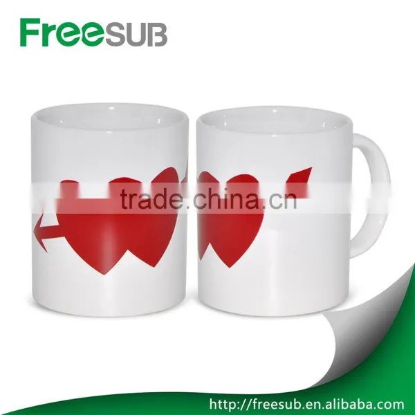 11oz Heart Shape Color Changing Wholesale Ceramic Personalized Photo Mugs photo-4