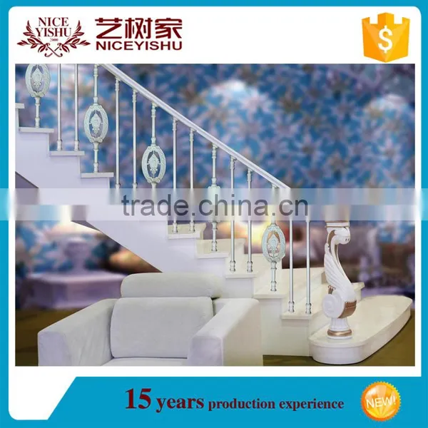 Metal Door Stair Railings System / Iron Handrails Design photo-6