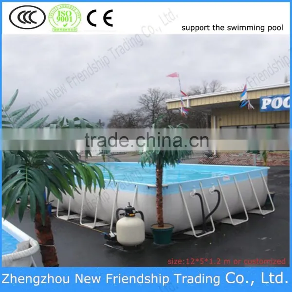 China Pvc Tarps Fabric Support Swimming Pool With High Quality photo-3