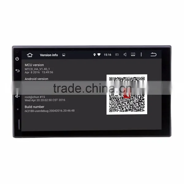 7" Android 5.1.1 Car PC GPS for Universal Two Din 2din Quad Core 16GB Radio RDS BT 3G Wifi Wholesale Factory photo-2