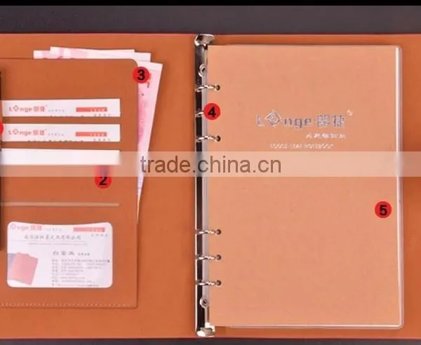 China Factory Offer Promotional Spiral Notebook With Colored Paper/office Notebook photo-3