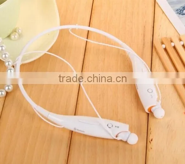 HV-800 Universal Wireless Bluetooth Music Headset A2DP Stereo Vibration Neckband Style Earphone Headphone For Cellphones photo-3