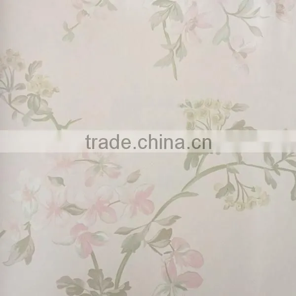 Non Woven Hot Sale Flower Garden Artificial Wallpaper photo-2