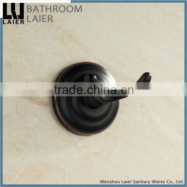 Grooming Manufactured Goods Of Taiwan Zinc Alloy ORB Finishing Bathroom Sanitary Items Wall Mounted Robe Holder photo-4
