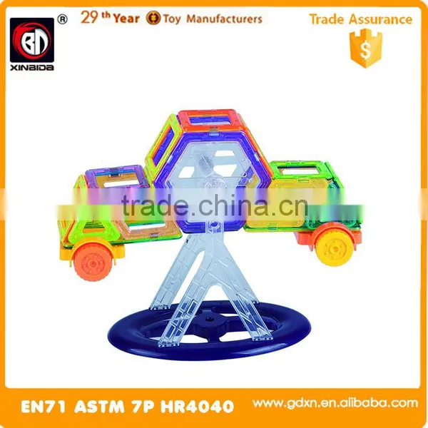 2016 Popular Intelligent Toy Magnetic Building Blocks XINBIDA MINI 86PCS photo-3