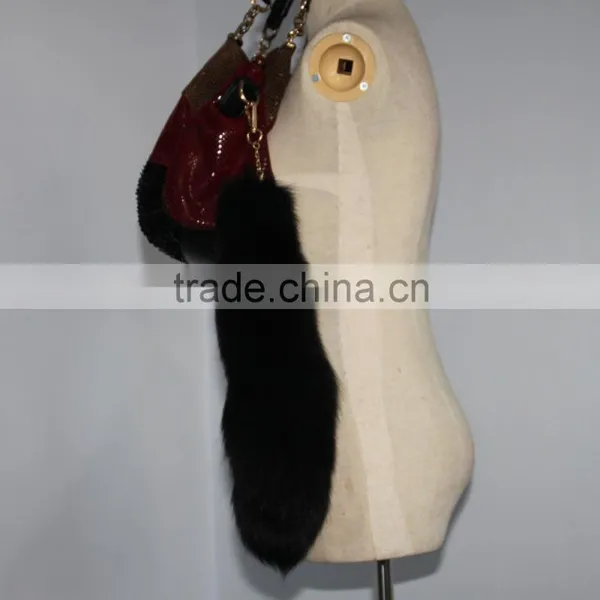 FB4 Wholesale Fur Pendant Key Chain photo-4