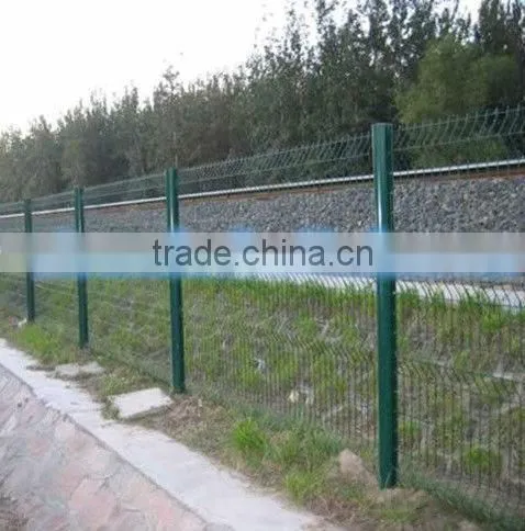 CE Certificated Galvanized and PVC Coated Welded Wire Mesh Fence