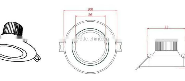 Low Price Hot Selling Worth Buying Led Down Light Hs Code From China photo-3