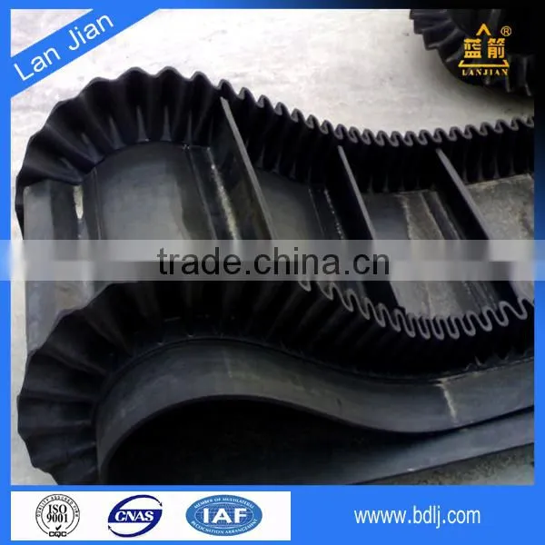 Material Conveying Machine Corrugated Steep Sidewall Transport Conveyor Belt photo-5