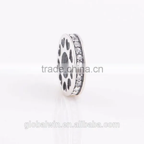 Custom Made Sterling Silver Spacer Charms For European Bracelets photo-2