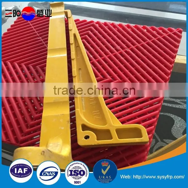 SMC Composite FRP Fiberglass Embedded Type Cable Support photo-3