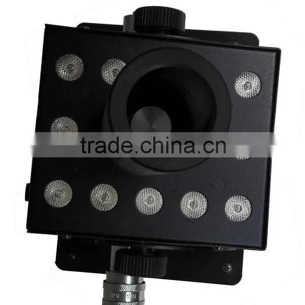 NewComer 300W Pro Stage Special Effect Multi-anlge DMX512 LED CO2 Jet Cannon Blaster 12pcsx3W RGB 3IN1 LED Fogger Machine photo-4