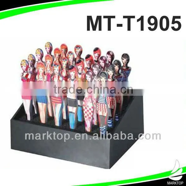 Beauty Girl Shape Tweezers Display Box