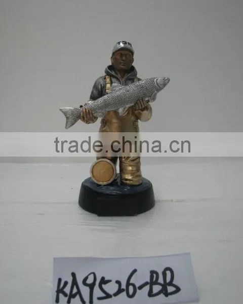 Polyresin Fishing Sport Souvenir photo-2