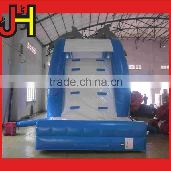 Inflatable Slide Type Customized Dolphin Inflatable Water Slides For Sale photo-3