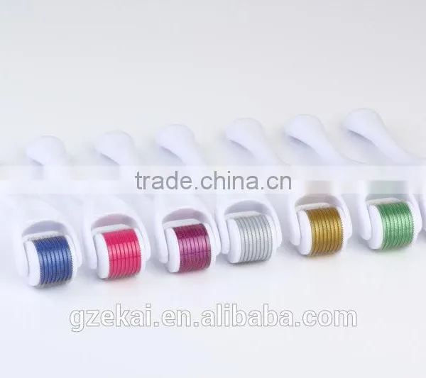 Factory Price Micro Needle Derma Roller 540 Dermaroller With White Handle Black Roller / Wheel photo-3