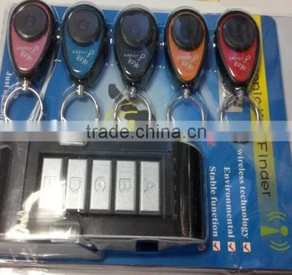 Wireless Electronic Key Finder Reminder With 5 Keychain Receivers For Lost Keys Locator Whistle Alarm Key Finder photo-3
