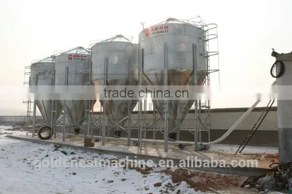 Goldenest Hot-galvanized Sheet Poultry Silo photo-5