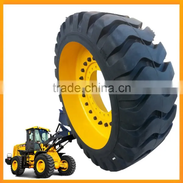 engineering and construction solid wheel loader tires 20.5r25