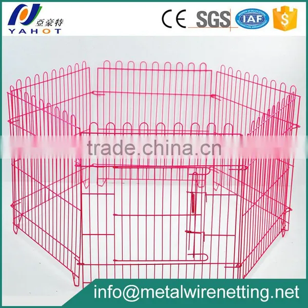 PVC Coated Iron Fence Dog Kennel Factory Direct photo-2