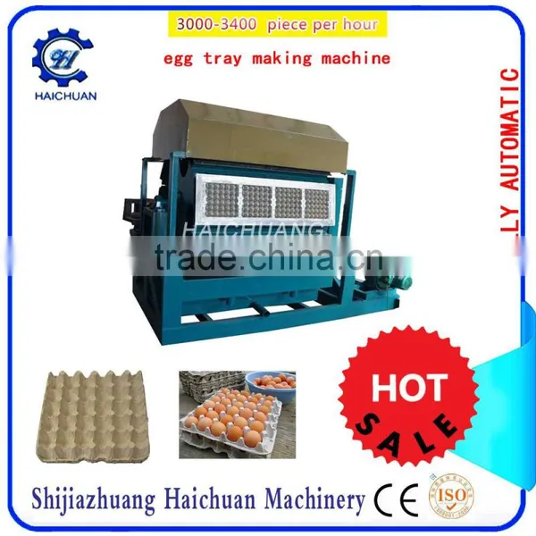 Waste Paper Pulp Making Machine Egg Tray Cartons photo-5