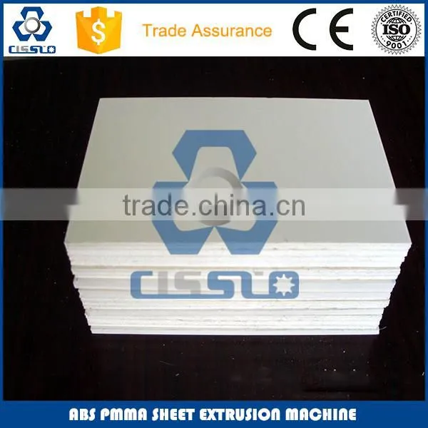 CE STANDARD ABS PMMA BOARD EXTRUSION MACHINERY photo-5