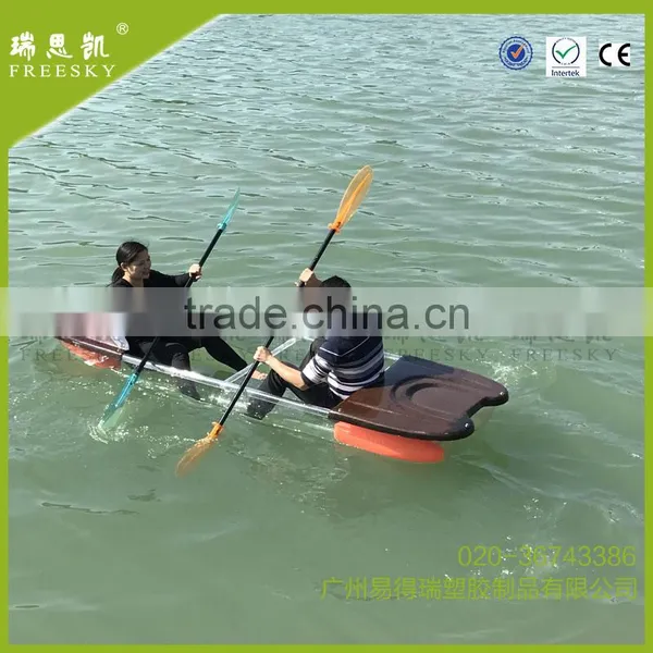 Freesky 2017 Summer Stlye Kayak Transparent/fishing Kayak Transparent/touring Kayak Transparent photo-4