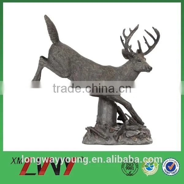 High Quality Fine Art Western Style Elk Sculpture