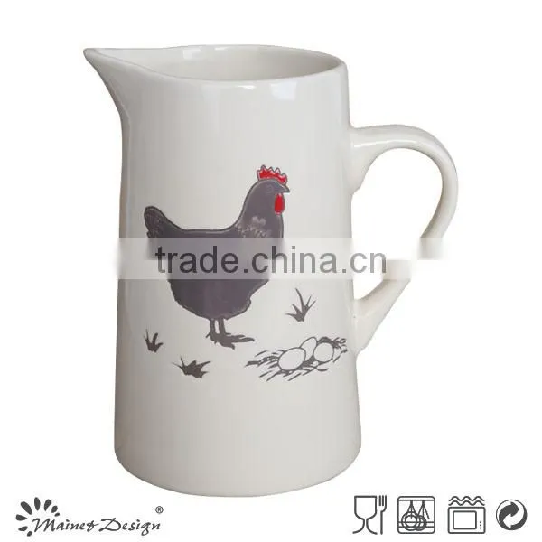 2016 Hot Selling 1750ml Ceramic Water Pitchers photo-2
