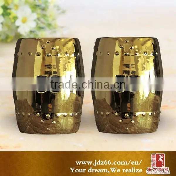 Different Color Ceramic Glazed Stool photo-6