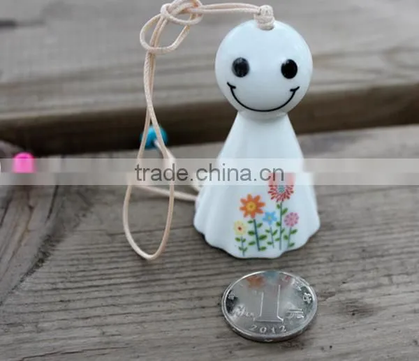Customized Decoration Promotional Ceramic Indoor Wind Chime for Crafts photo-4