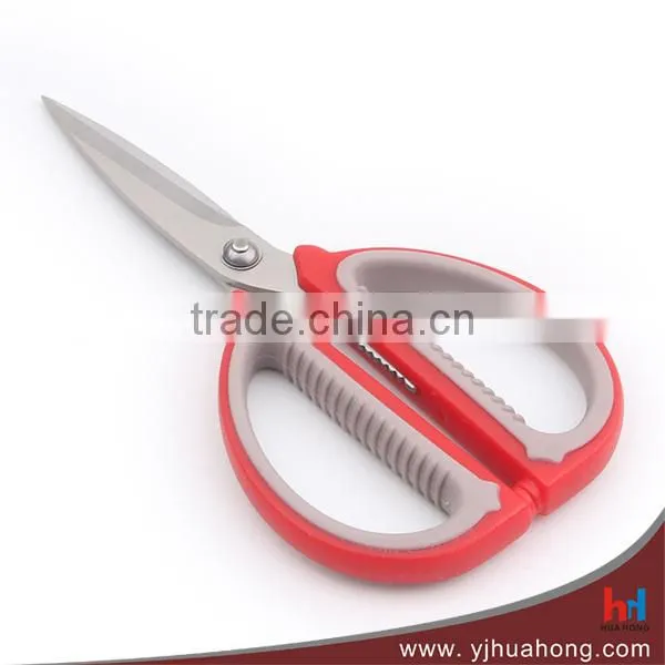 Durable Useful Stainless Steel Household Scissors With TPR Coating Handle (HC-57) photo-2